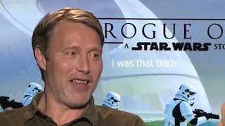 mads mikkelsen being chaotic for 3 minutes 49 seconds straight [upl. by Ahsauqram307]