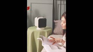 Portable PTC Heater Fan Fireproof ABS Desktop For Home [upl. by Jeannie]