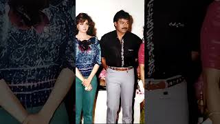 Chiranjeevi 💕 old days 😍 shorts telugu music love ytshortsindia [upl. by Enelyar440]