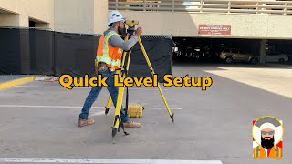 Surveying How to Setup a Builders Level [upl. by Aara]