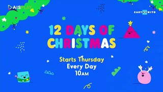 Cartoonito Asia  12 Days of Christmas  Promo December 2023 [upl. by Wolfgang108]