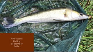 How I Went Fishing September 2024 New PB Zander [upl. by Stubstad]