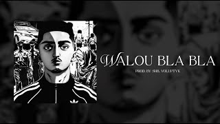 MORAD  WALOU BLA BLA LYRIC VIDEO  REINSERTADO [upl. by Burne823]