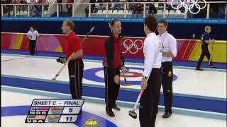 USA  Mens Curling  Turin 2006 Winter Olympic Games [upl. by Mohandas]