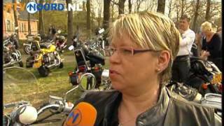 Motorrijders langs kinderziekenhuizen voor EggRun [upl. by Seroled]