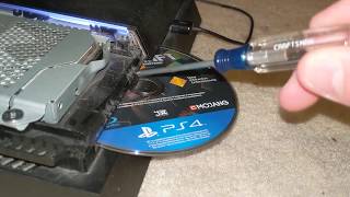 How to manually eject a PS4 disc If you cannot automatically eject [upl. by Oknuj]