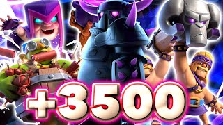 🏆3500 with BEST PEKKA BRIDGE SPAM🤗Clash Royale [upl. by Valery857]