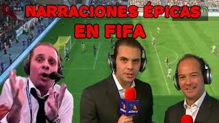 Martinoli y Dr Garcia Narraciones Épicas en FIFA [upl. by Haelhsa]