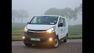 Kleyn Vans  OPEL VIVARO 16 2018 151396 km [upl. by Sineray]