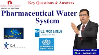 Pharmaceutical Water System  Key Questions and Answers [upl. by Heringer587]