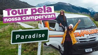 CAMPERVAN na NOVA ZELÂNDIA aluguel e morei 21 DIAS na van  Ep 1  Prefiro Viajar [upl. by Morgan]