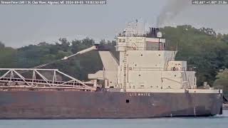 G3 Marquis upbound to Superior Walter J McCarthy Jr amp Kristin Joelle with barges Threefer at 185 [upl. by Noraj220]