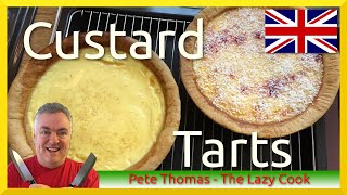 How to Bake British Custard Tart and Manchester Tart [upl. by Amund]