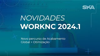 Novidades WORKNC 3  Novo percurso de Acabamento Global  Otimização [upl. by Anelaj738]