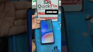 Fixing a Cracked Samsung Galaxy A05s Screen  Before amp After [upl. by Anisamoht]