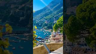 Amalfi is a very beautiful panorama amalfiwalkingtour amalfi [upl. by Adrell345]