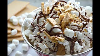 Smores Popcorn Recipe [upl. by Cecelia]