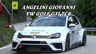 SALITA TRENTO  BONDONE 2024  GIOVANNI ANGELINI  VW GOLF GTI TCR  VIDEO BELLUNOVIDEO [upl. by Bollay896]