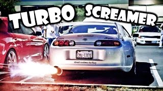 External Turbo Wastegate amp Screamer Pipe Compilation [upl. by Llenel]