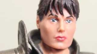 Man Of Steel Movie Masters Faora Action Figure Review [upl. by Elatia]