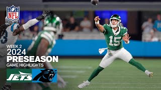 New York Jets vs Carolina Panthers  2024 Preseason Week 2 Game Highlights [upl. by Demodena]