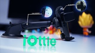 Iottie Wireless Fast Charge Car Charger Mount Review [upl. by Mali]