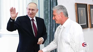 El jinetero DíazCanel fue a succionarle el tubo a Vladimir Putin [upl. by Enilreug920]