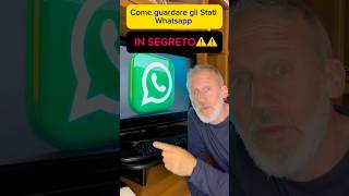 Come guardare gli stati whatsapp in segreto [upl. by Onaireves]