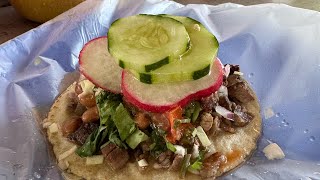 Taco Stand Vendors on the spot cooking 🇲🇽 [upl. by Hal]