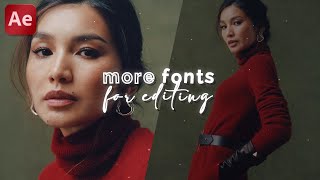 popular  underrated fonts for edits aesthetic style ship style [upl. by Ashraf]