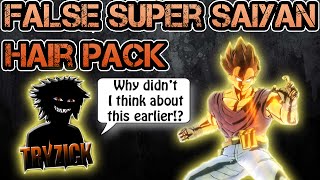 Dragonball XV  False Super Saiyan Hair Pack  Tryzick [upl. by Nuahsyar]