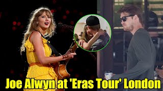 Joe Alwyn reunited with Taylor Swift at the N1 Eras Tour concert in London [upl. by Hsetirp]