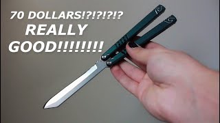 The CHEAPEST Balisong You NEED To Buy  The Wave Review [upl. by Elak]