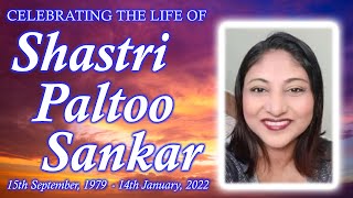 Drive By Celebrating the Life of Shastri Paltoo Sankar [upl. by Annibo]