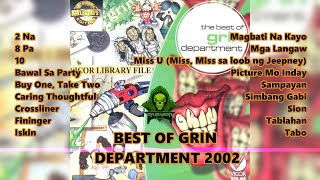 BEST OF GRIN DEPARTMENT 2002 [upl. by Anthe966]