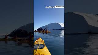 Kayaking in ANTARCTICA 🇦🇶 [upl. by Ibloc765]