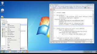 How to install xampp and dokuwiki under windows [upl. by Rogerg]