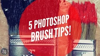 5 Quick Photoshop Tips to help you Master the Brush Tool [upl. by Cattan398]