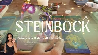 Steinbock ♑ Dringende Nachricht die dich jetzt erreichen möchte 🔮🍀 [upl. by Norina569]