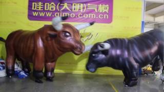 We are the manufacturer，inflatable bull costume [upl. by Muir]