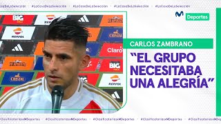 PERÚ 10 URUGUAY LA PALABRA DE CARLOS ZAMBRANO TRAS EL PARTIDO  CLASIFICATORIAS 2026 🇵🇪⚽️🇺🇾 [upl. by Danialah]