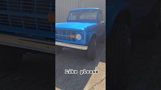 Ford bronco builtfordtough Ford bronco classic  music rock slick automobile crusing [upl. by Aidyn]