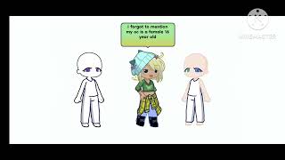 ☆Gacha oc challenge☆ ☆MY FIRST VIDEO☆ [upl. by Anauqahc]