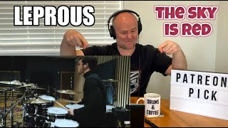 LEPROUS  The Sky Is Red Drum Playthrough by Baard Kolstad  Drum Teacher Reacts 2020 [upl. by Jasmine23]