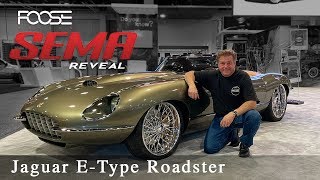 Foose Design Jaguar EType Roadster  The Reveal [upl. by Kristian147]