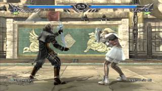 Alpha Patroklos vs Pyrrha AngelzSerenity Soul Calibur V Player Match [upl. by Aniri682]