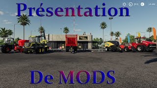 XBOX  PC  PS4  FS19  Présentation de Mods [upl. by Raquela]