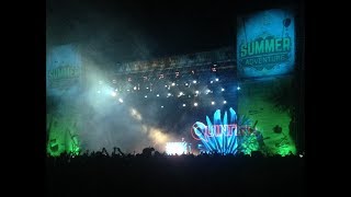 Steve Aoki amp Quintino  Mayhem ID live Wish Outdoor [upl. by Kerk]