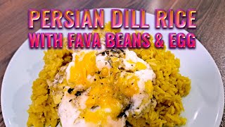 Persian Dill Rice with Fava Beans  How to Make Dempokhtak Baghali Dami [upl. by Calvert]