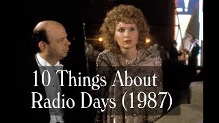 10 Things About Radio Days  Woody Allen Trivia Locations Cameos and More [upl. by Kowatch]